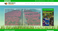 Desktop Screenshot of greenwaysnursery.com